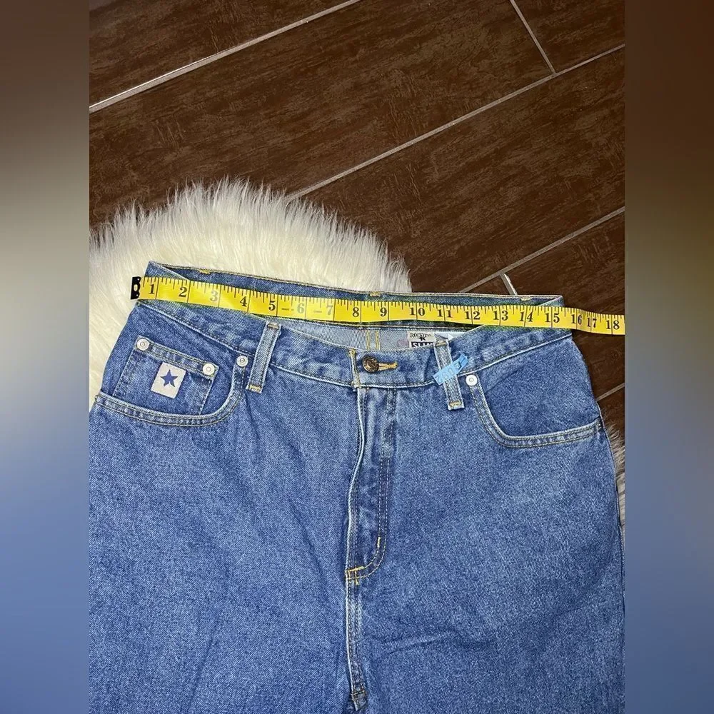Rockies slim Vintage blue denim jeans sz 11 long